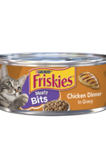 NESTLE PURINA PETCARE FRISKIES CAT CHICKEN MEATY BITS 5.5OZ CASE OF 24