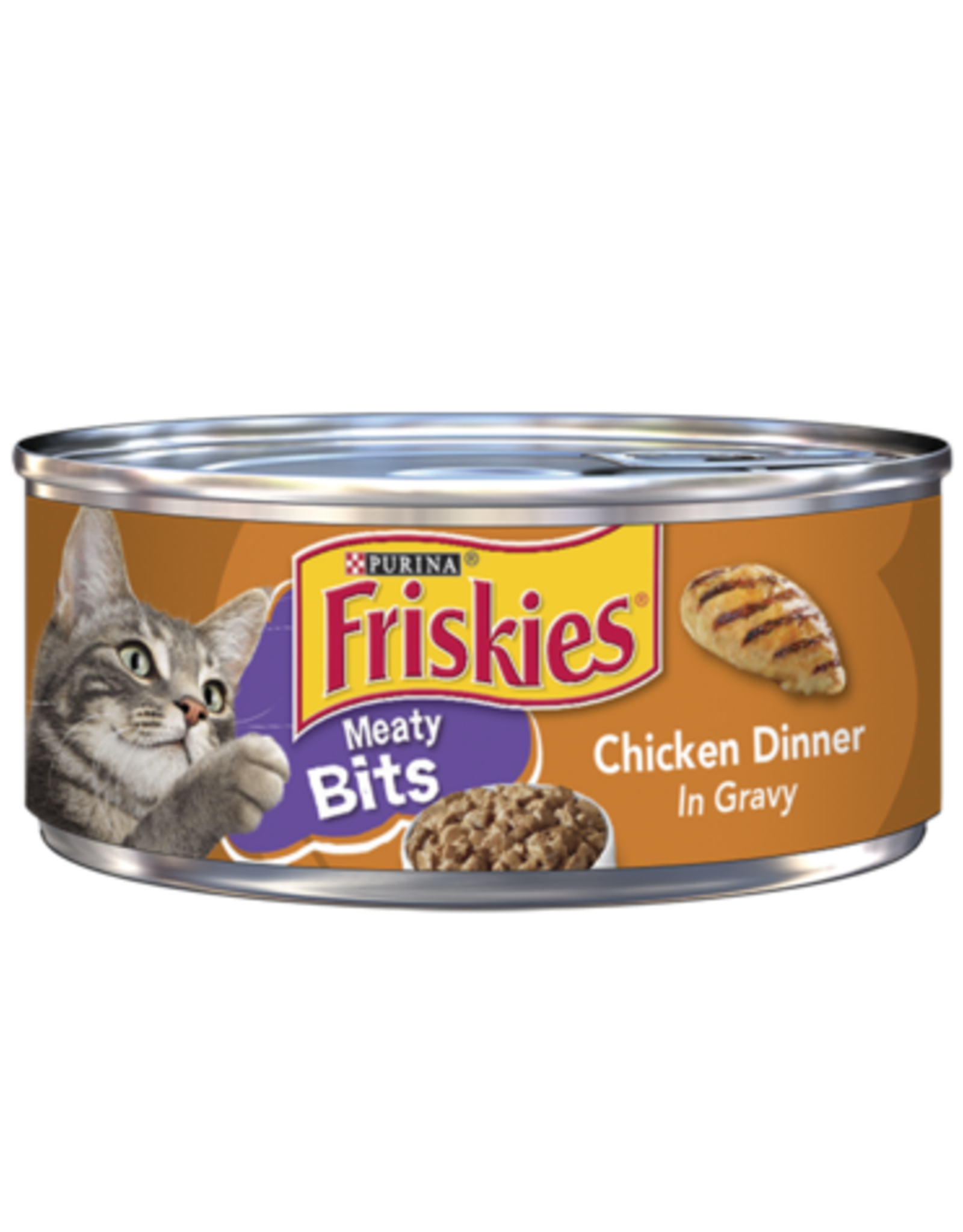Nestle Purina FRISKIES CAT CHICKEN MEATY BITS 5.5OZ CASE OF 24    K