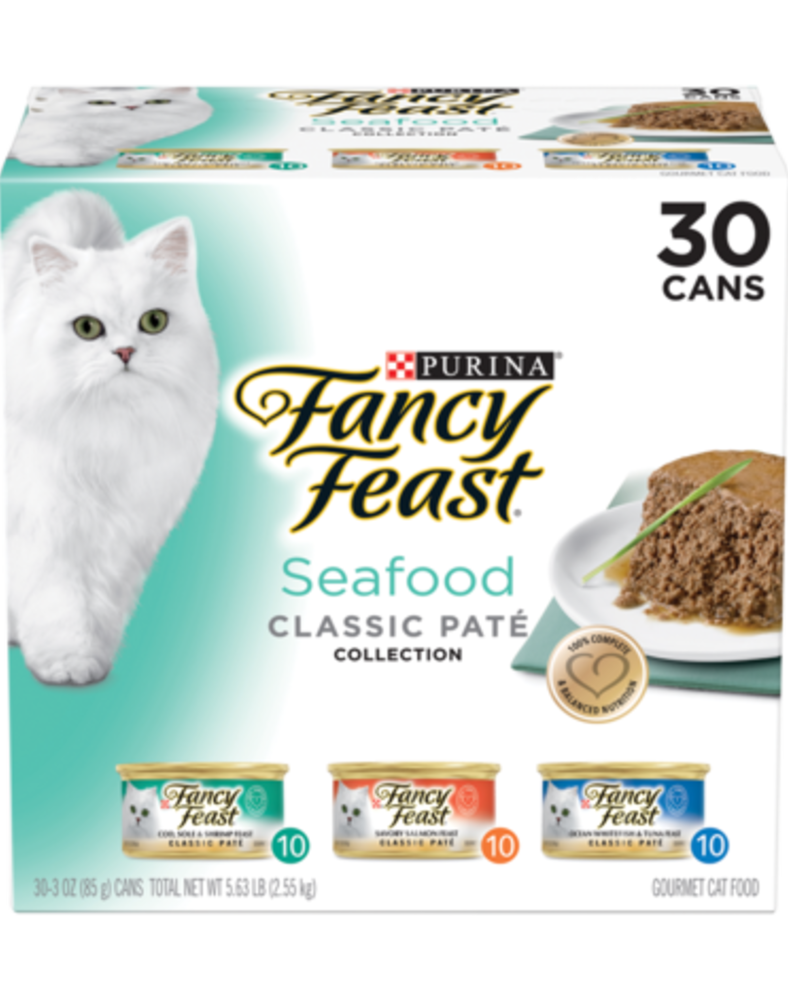 Nestle Purina FANCY FEAST SEAFOOD CLASSIC VARIETY 24 PACK