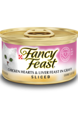 NESTLE PURINA PETCARE FANCY FEAST SLICED CHICKEN HEARTS & LIVER CASE OF 24