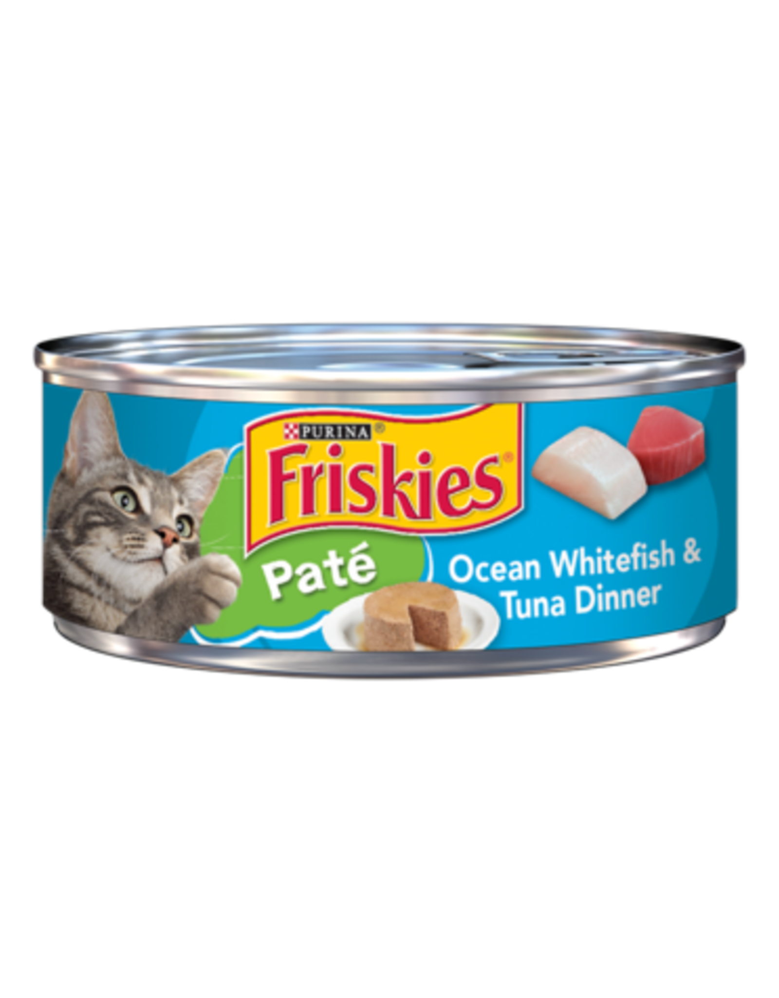 Nestle Purina FRISKIES CAT OCEAN WHITEFISH & TUNA PATE 5.5OZ CASE OF 24   K