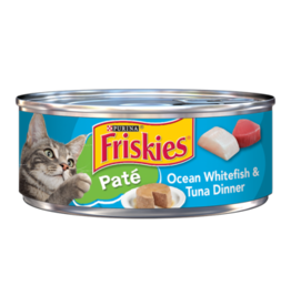 Nestle Purina FRISKIES CAT OCEAN WHITEFISH & TUNA PATE 5.5OZ CASE OF 24   K