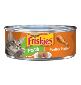 NESTLE PURINA PETCARE FRISKIES CAT POULTRY PLATTER 5.5OZ CASE OF 24