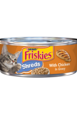 Nestle Purina FRISKIES CAT SHREDDED CHICKEN 5.5OZ CASE OF 24