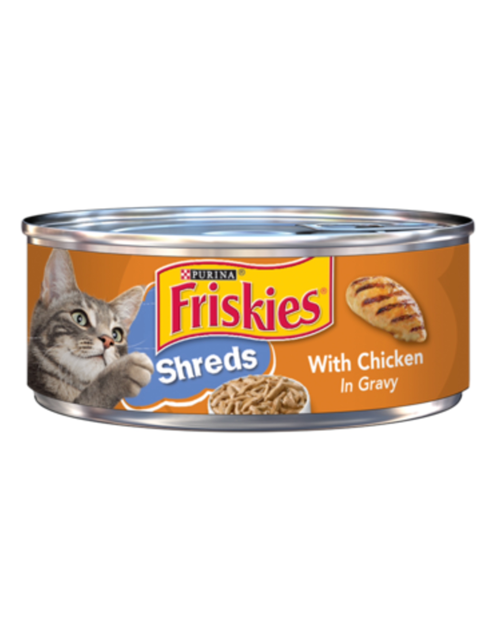 Nestle Purina FRISKIES CAT SHREDDED CHICKEN 5.5OZ CASE OF 24