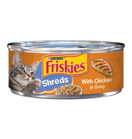 Nestle Purina FRISKIES CAT SHREDDED CHICKEN 5.5OZ CASE OF 24