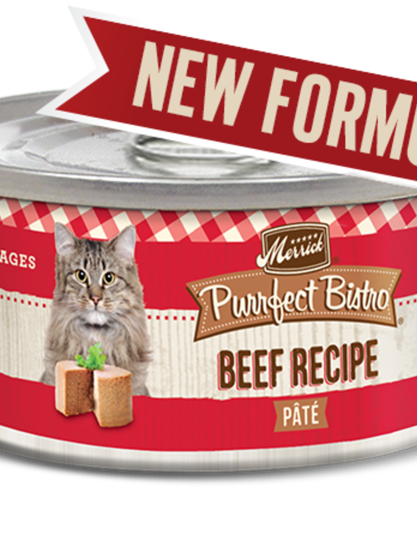 Merrick MERRICK CAT PURRFECT BISTRO BEEF PATE 5.5OZ CASE OF 24