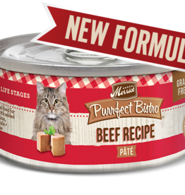 Merrick MERRICK CAT PURRFECT BISTRO BEEF PATE 5.5OZ CASE OF 24