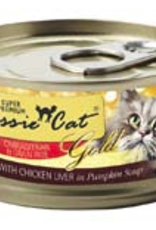 Fussie Cat FUSSIE CAT GOLD CHICKEN & CHICKEN LIVER CAN 2.82OZ CASE OF 24
