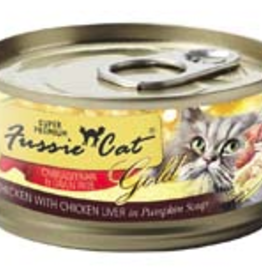 FUSSIE FUSSIE CAT GOLD CHICKEN & CHICKEN LIVER CAN 2.82OZ CASE OF 24