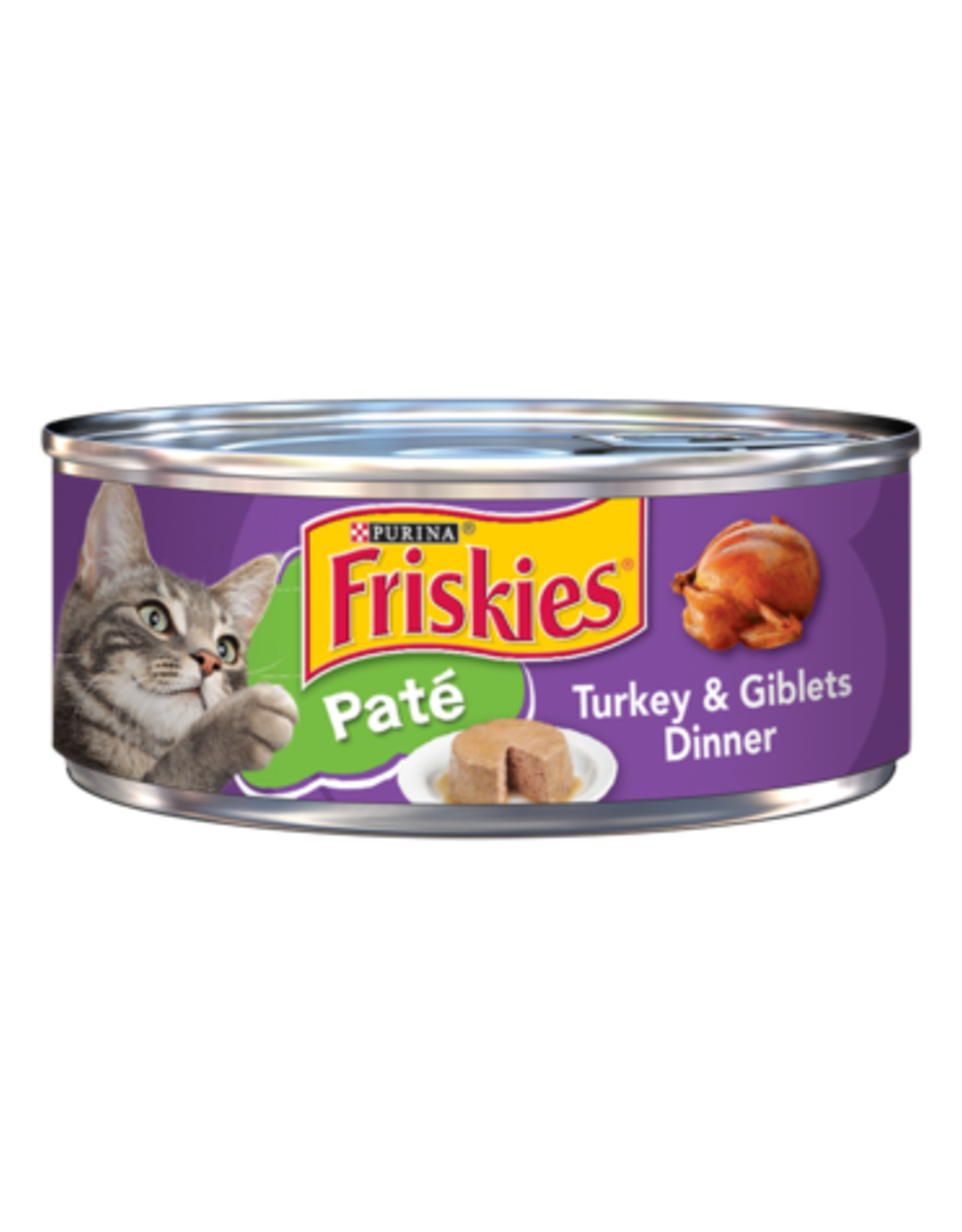 NESTLE PURINA PETCARE FRISKIES CAT TURKEY & GIBLETS PATE 5.5OZ CASE OF 24