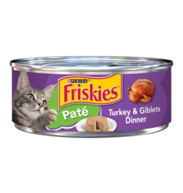 NESTLE PURINA PETCARE FRISKIES CAT TURKEY & GIBLETS PATE 5.5OZ CASE OF 24