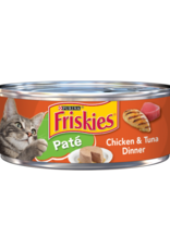 NESTLE PURINA PETCARE FRISKIES CAT CHICKEN & TUNA DINNER PATE 5.5OZ CASE OF 24