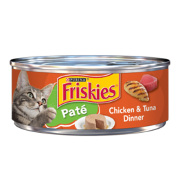 NESTLE PURINA PETCARE FRISKIES CAT CHICKEN & TUNA DINNER PATE 5.5OZ CASE OF 24