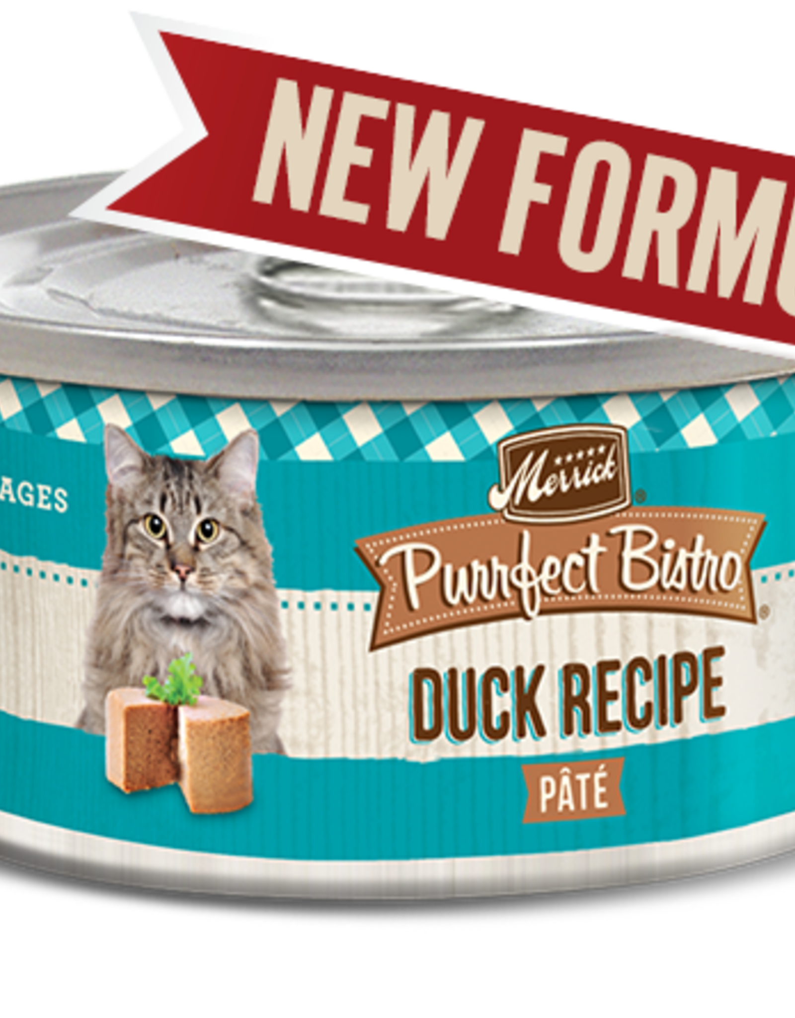 Merrick MERRICK CAT PURRFECT BISTRO DUCK PATE 5.5OZ CASE OF 24