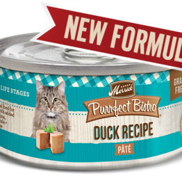 Merrick MERRICK CAT PURRFECT BISTRO DUCK PATE 5.5OZ CASE OF 24