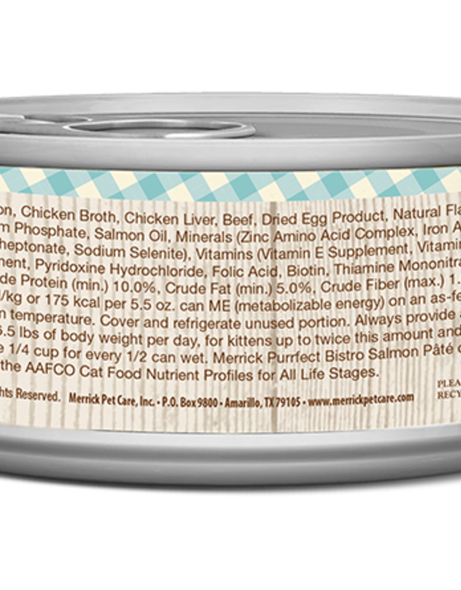 Merrick MERRICK CAT PURRFECT BISTRO SALMON 5.5OZ CASE OF 24