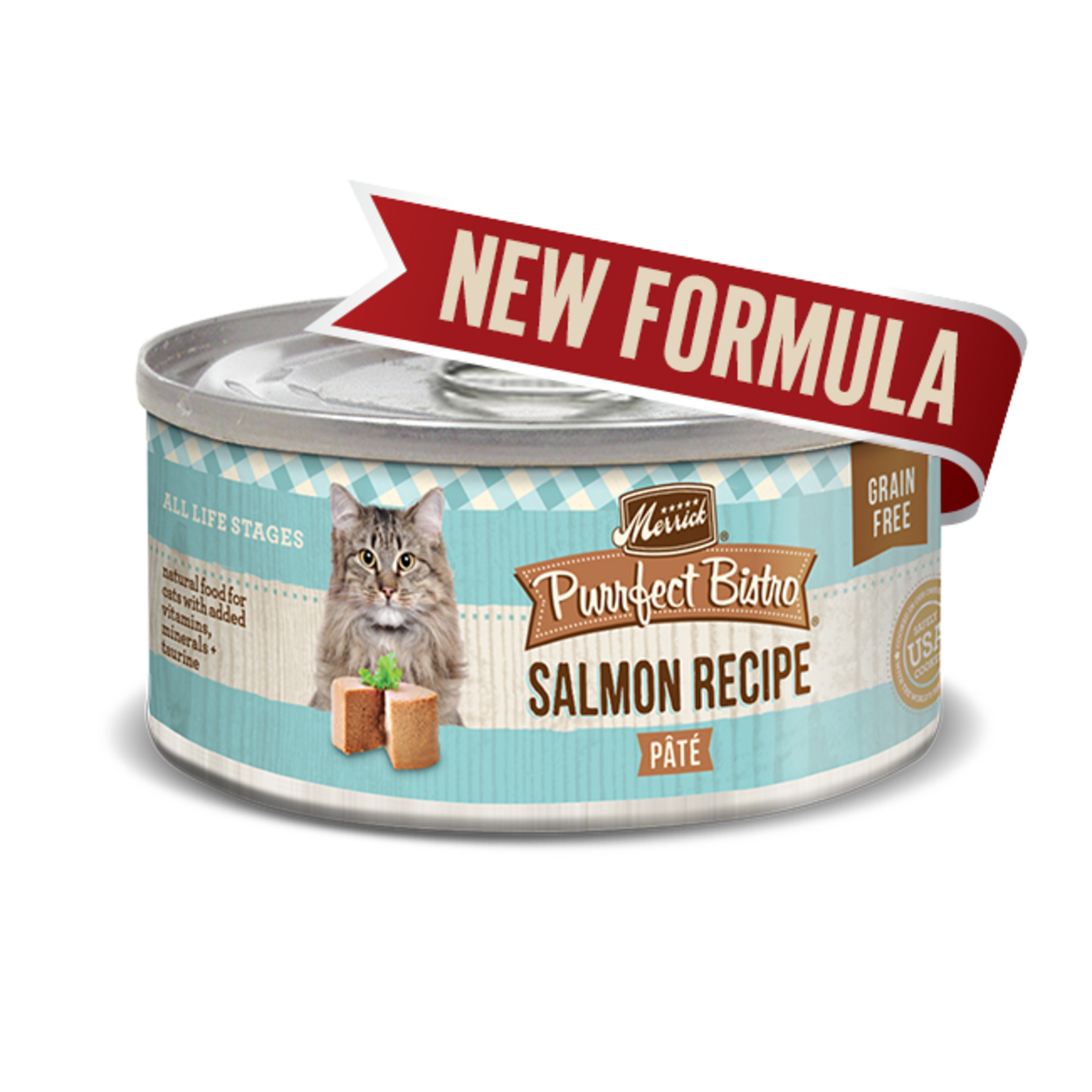 Merrick MERRICK CAT PURRFECT BISTRO SALMON 3OZ CASE OF 24