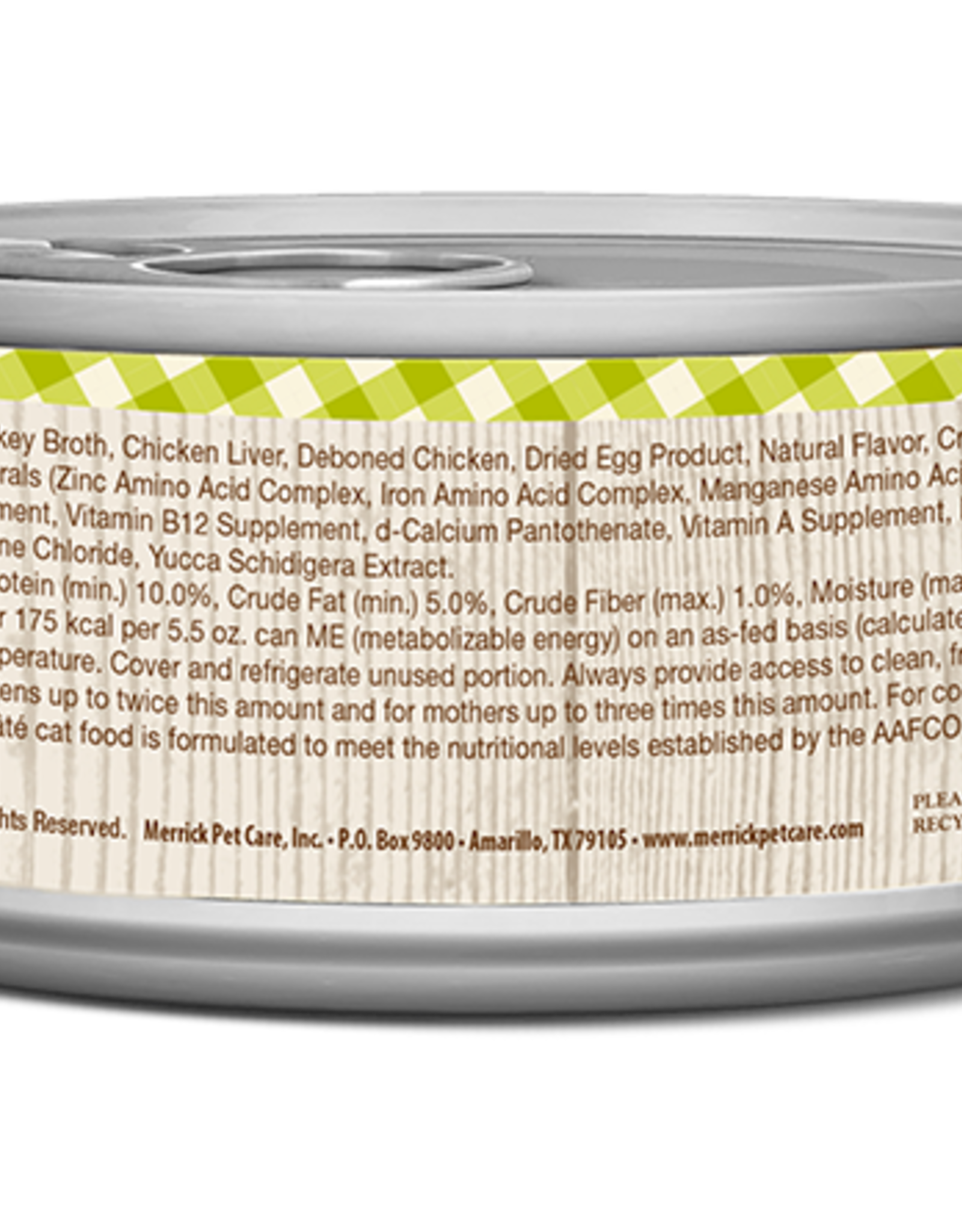 Merrick MERRICK CAT PURRFECT BISTRO TURKEY 3OZ CASE OF 24