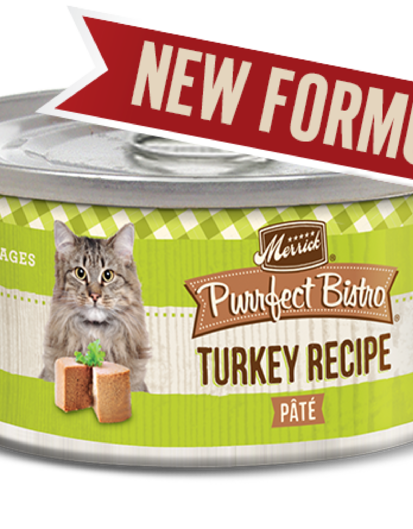 Merrick MERRICK CAT PURRFECT BISTRO TURKEY 5.5OZ CASE OF 24