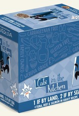 Weruva Cats in the Kitchen 1 If by Land, 2 If by Sea Tuna, Beef & Salmon in Gravy Recipe Wet Cat Food 3 Oz. Pouches Case of 12