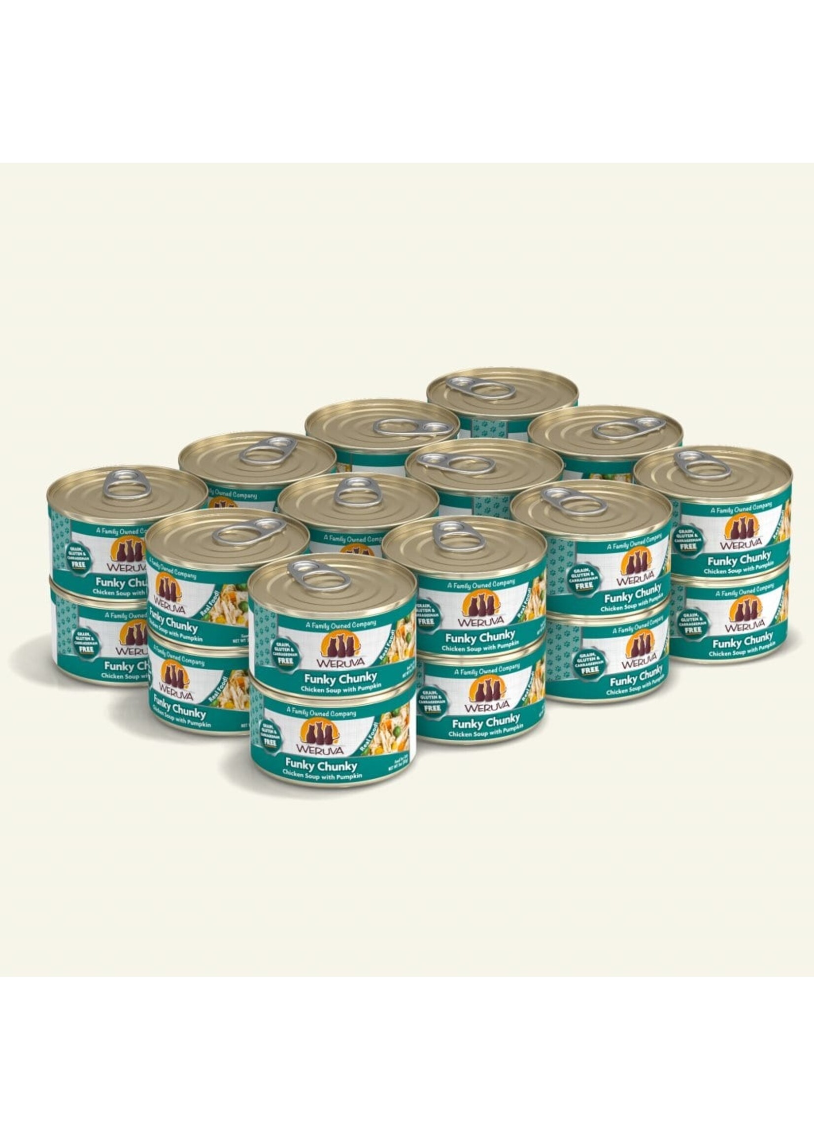 Weruva WERUVA CAT FUNKY CHUNKY 3OZ CASE OF 24