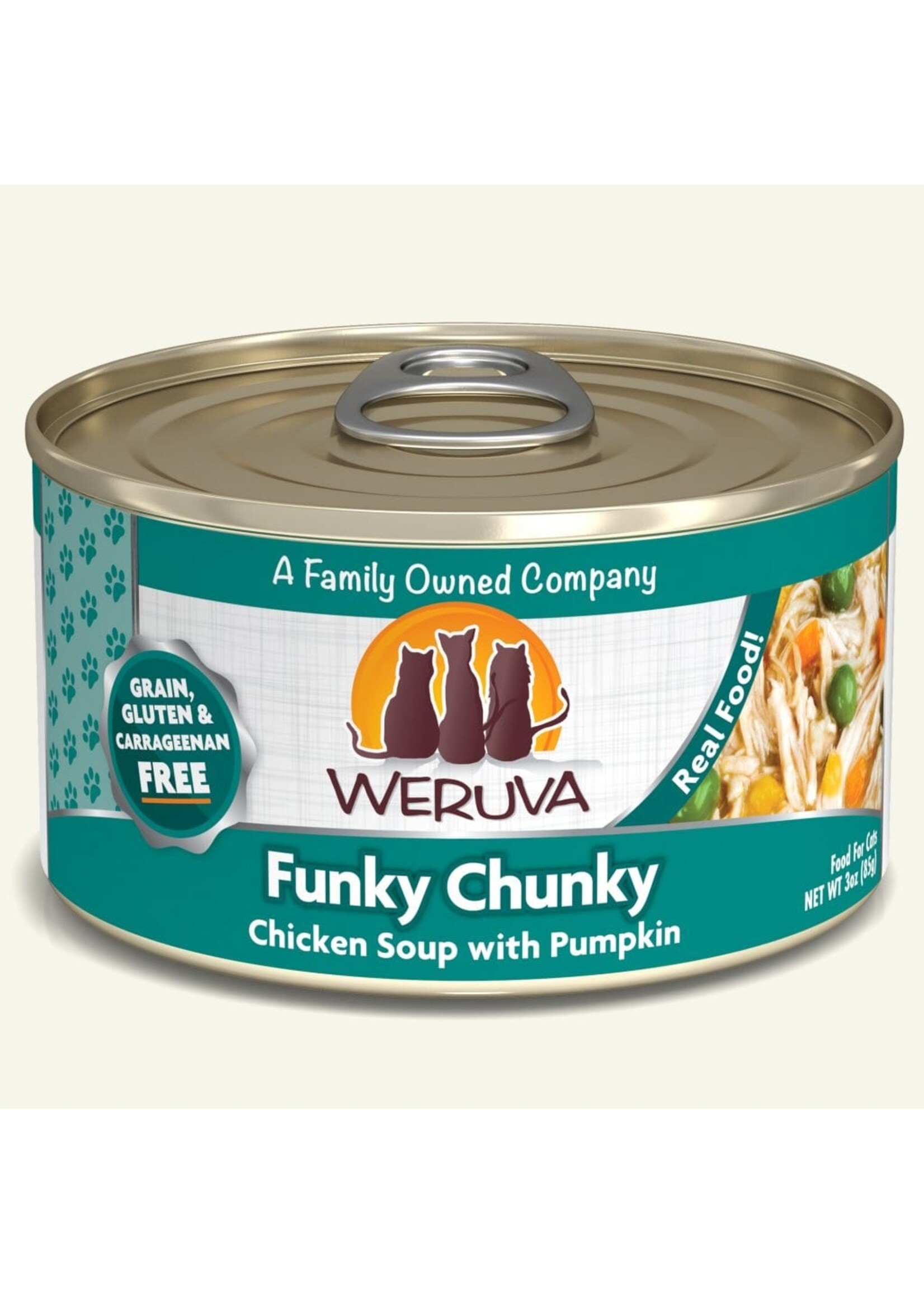 Weruva WERUVA CAT FUNKY CHUNKY 3OZ CASE OF 24