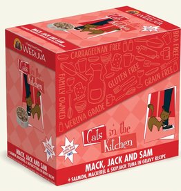 WERUVA INTERNATIONAL, INC. WERUVA CAT MACK, JACK & SAM 3OZ CASE OF 12