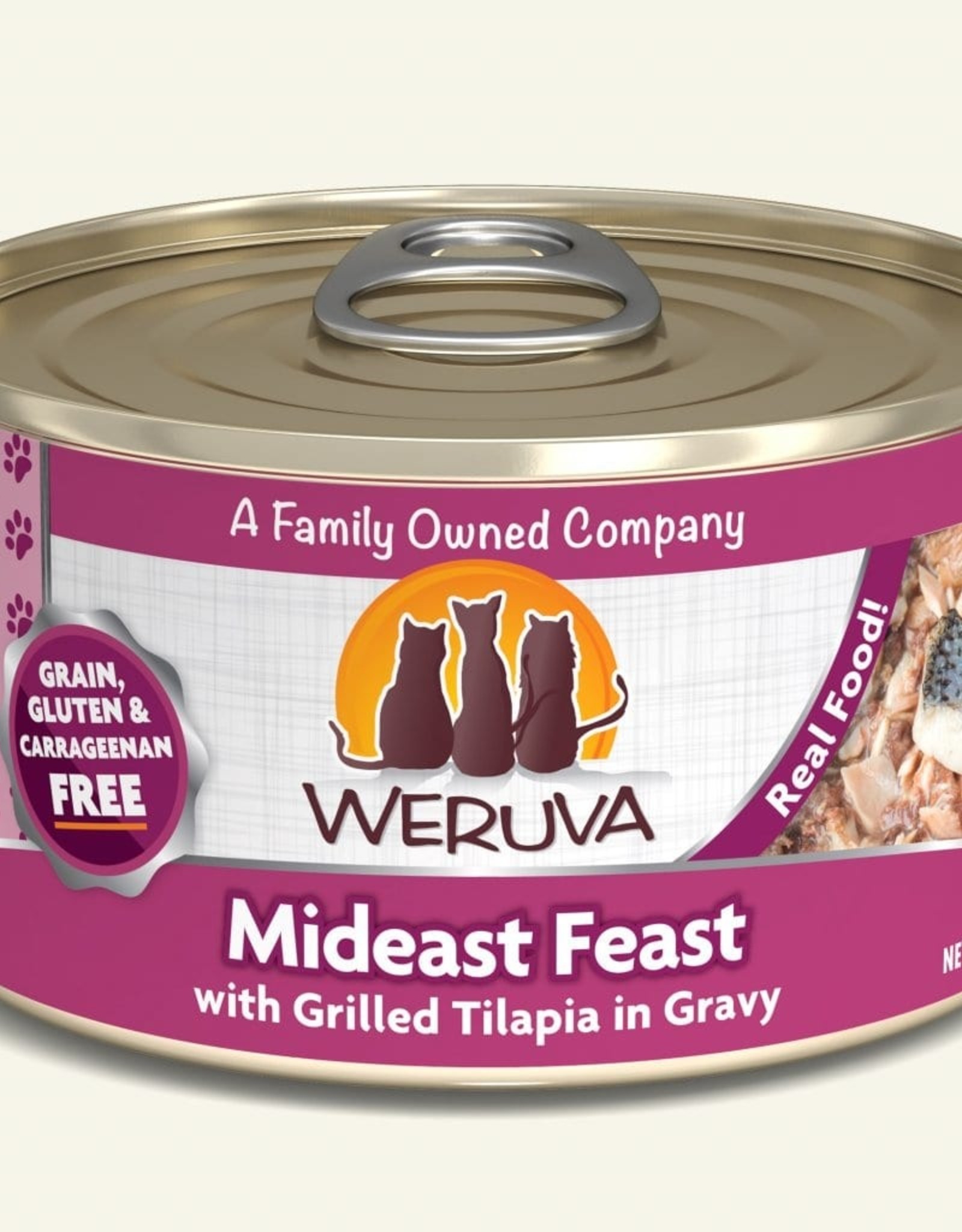 Weruva WERUVA CAT MIDEAST FEAST 5.5 OZ CASE OF 24