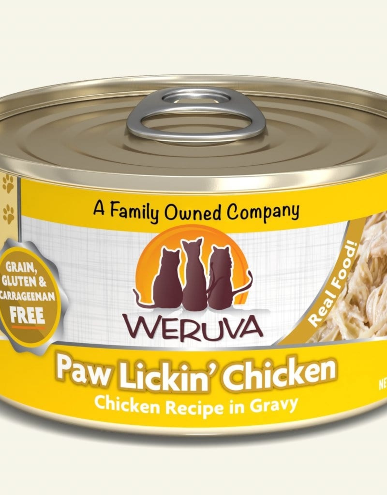 Weruva WERUVA CAT PAW LICKIN CHICKEN 3 OZ CASE OF 24