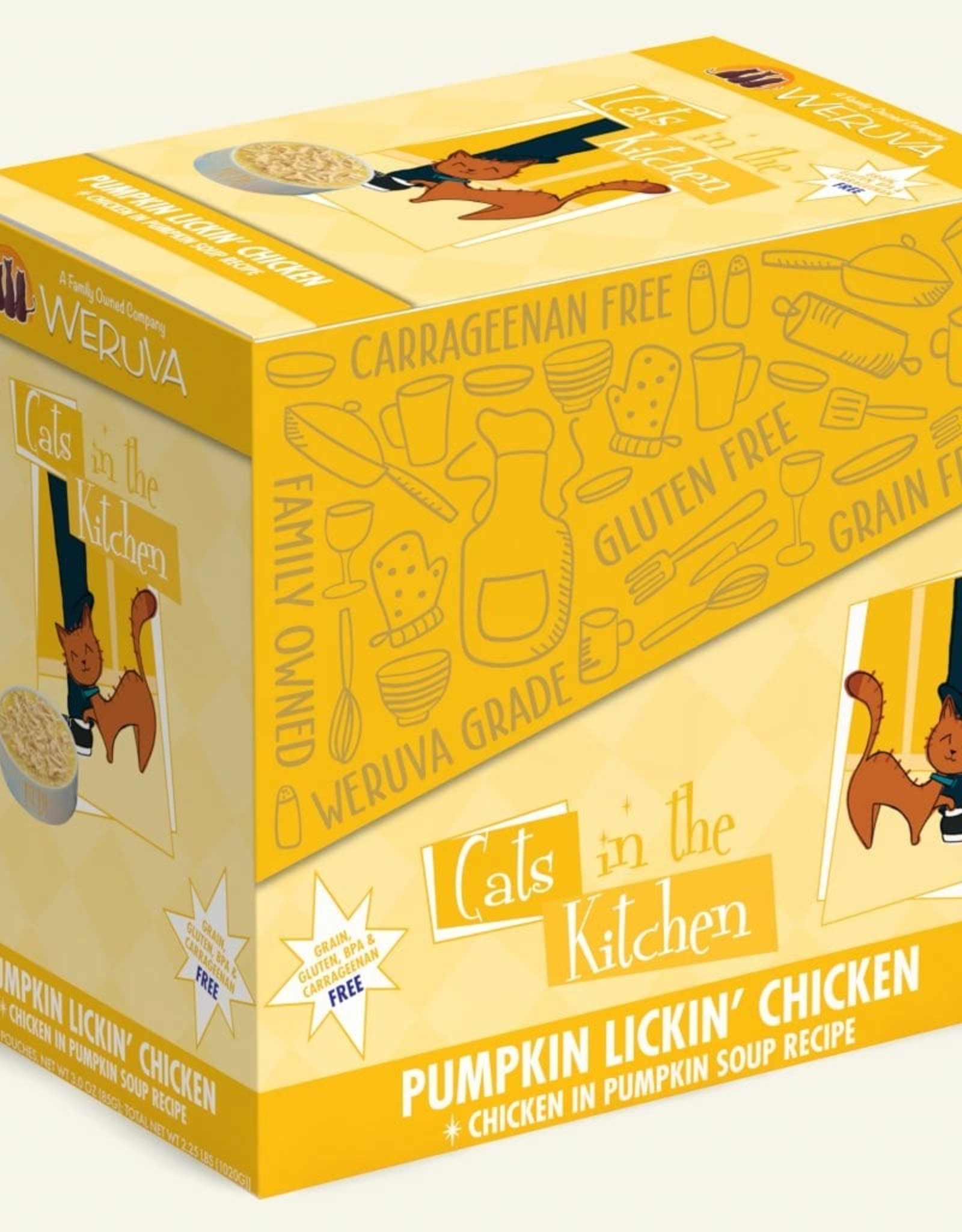 Weruva WERUVA CAT PUMPKIN LICKIN CHICKEN 3OZ CASE OF 12
