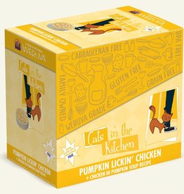 WERUVA INTERNATIONAL, INC. WERUVA CAT PUMPKIN LICKIN CHICKEN 3OZ CASE OF 12