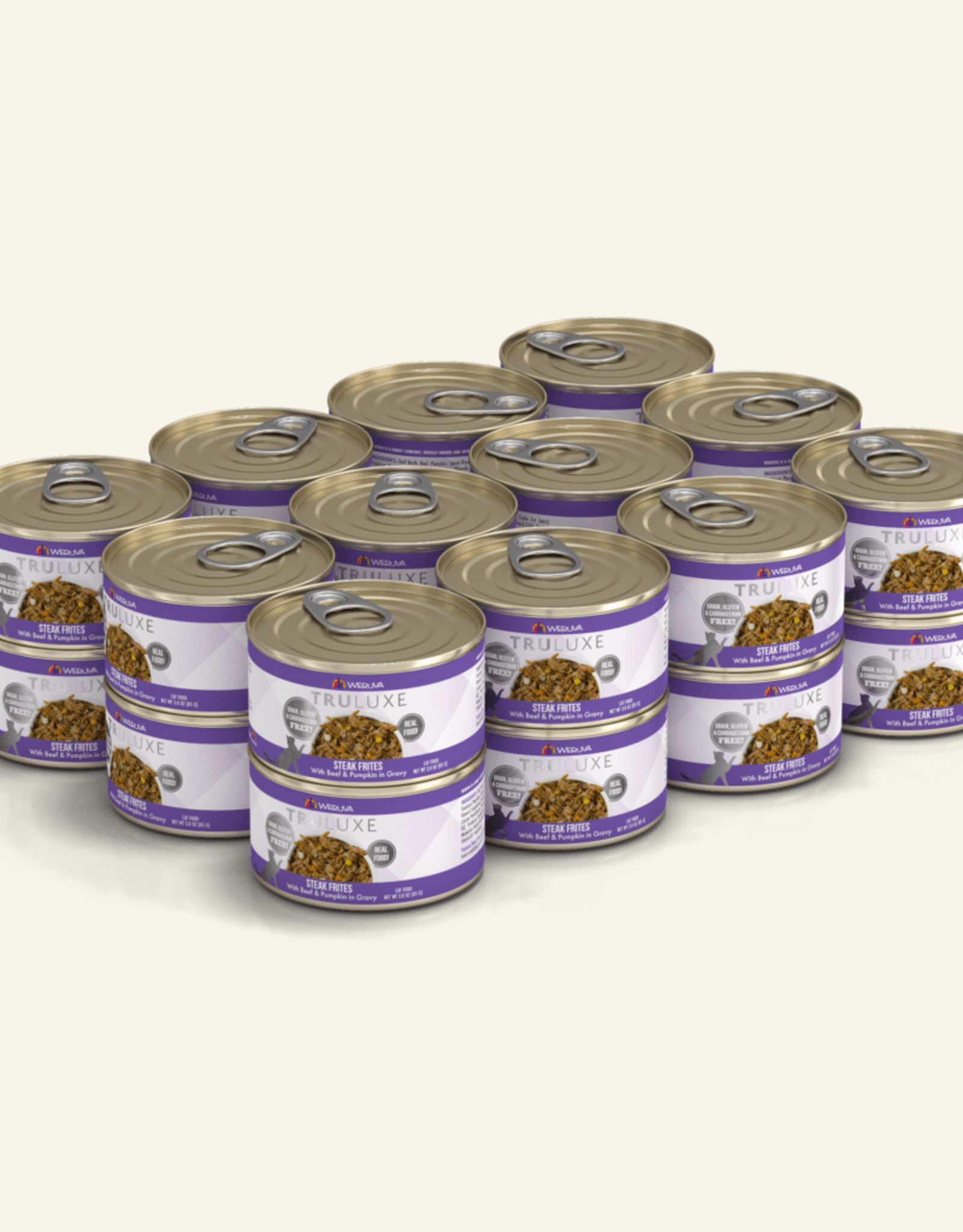 Weruva WERUVA CAT TRULUXE STEAK FRITES 6OZ CASE OF 24