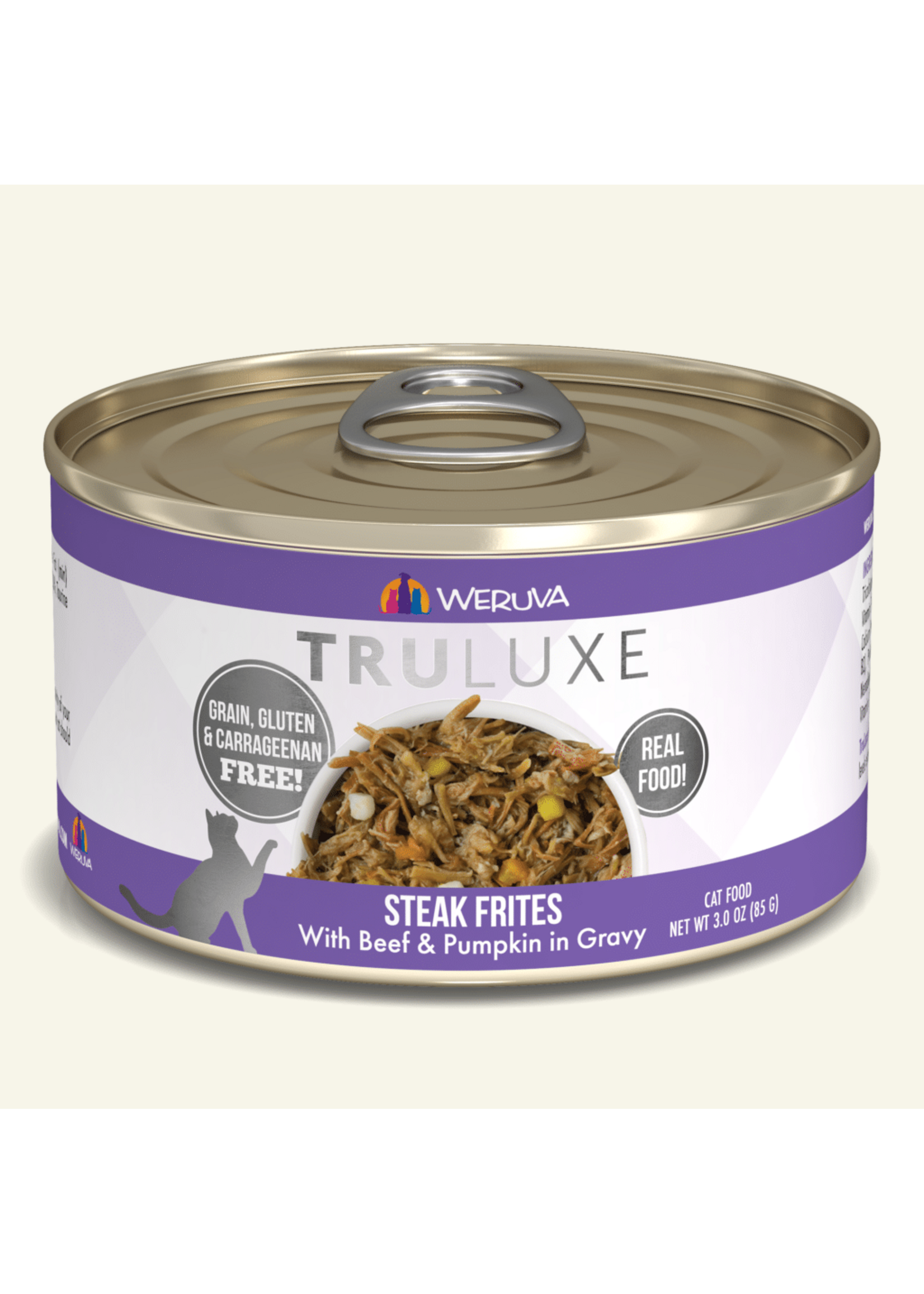 Weruva WERUVA CAT TRULUXE STEAK FRITES 6OZ CASE OF 24