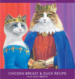 RAWZ AUJOU BY RAWZ CAT CHICKEN & DUCK RECIPE 2.46OZ BOX OF 8