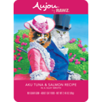 RAWZ AUJOU BY RAWZ CAT TUNA & SALMON RECIPE 2.46OZ BOX OF 8