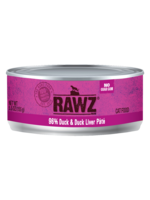 RAWZ RAWZ CAT DUCK & DUCK LIVER CAN 5.5OZ CASE OF 24