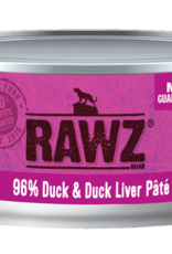 RAWZ RAWZ CAT DUCK & DUCK LIVER CAN 5.5OZ CASE OF 24