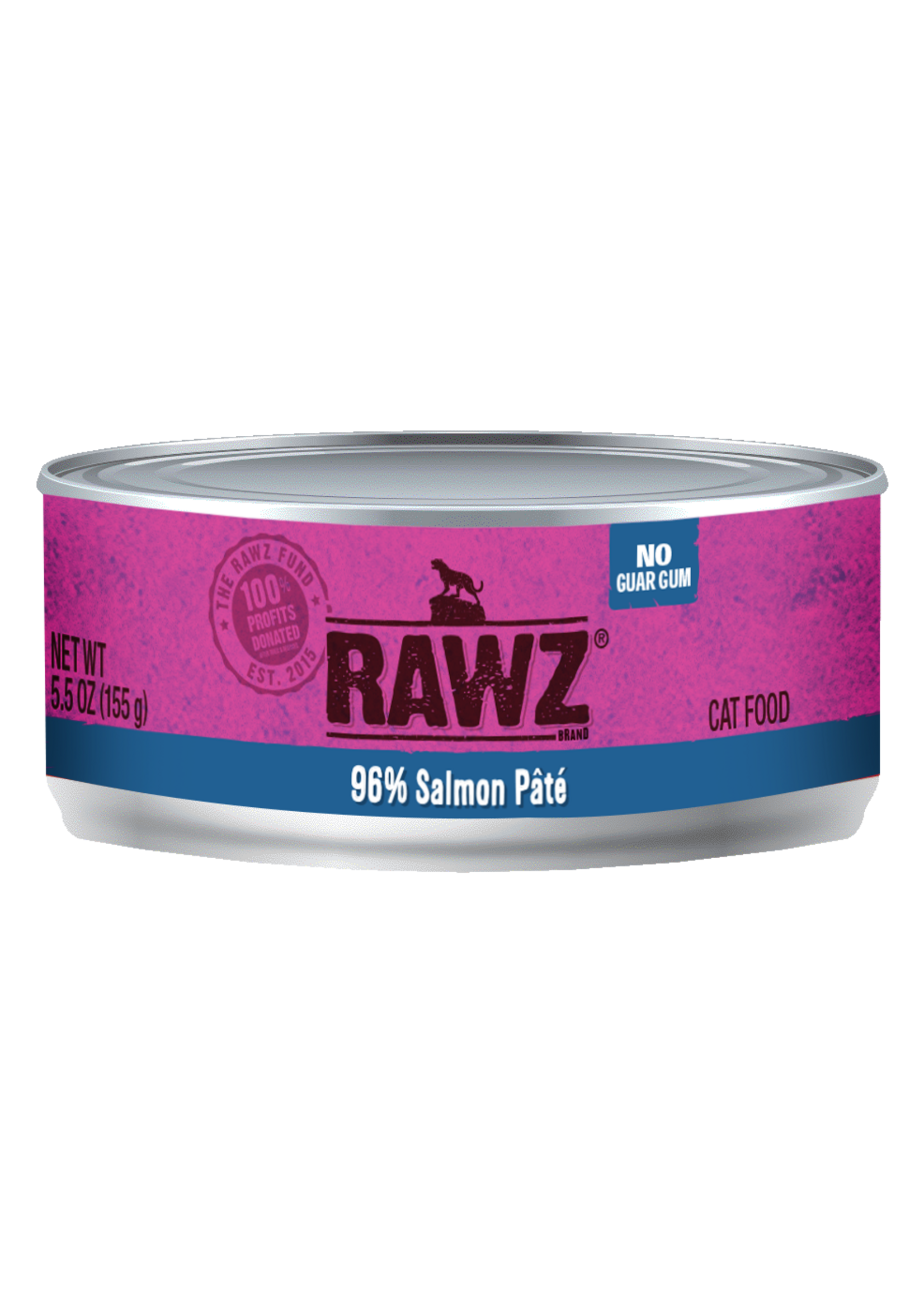 RAWZ RAWZ CAT SALMON CAN 5.5OZ CASE OF 24