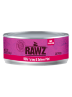 RAWZ RAWZ CAT TURKEY & SALMON CAN 5.5OZ CASE OF 24