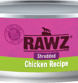 RAWZ RAWZ CAT SHREDDED CHICKEN 3OZ CASE OF 18