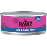 RAWZ RAWZ CAT SHREDDED TUNA & CHICKEN CAN 3OZ CASE OF 18