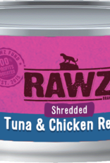 RAWZ RAWZ CAT SHREDDED TUNA & CHICKEN CAN 3OZ CASE OF 18