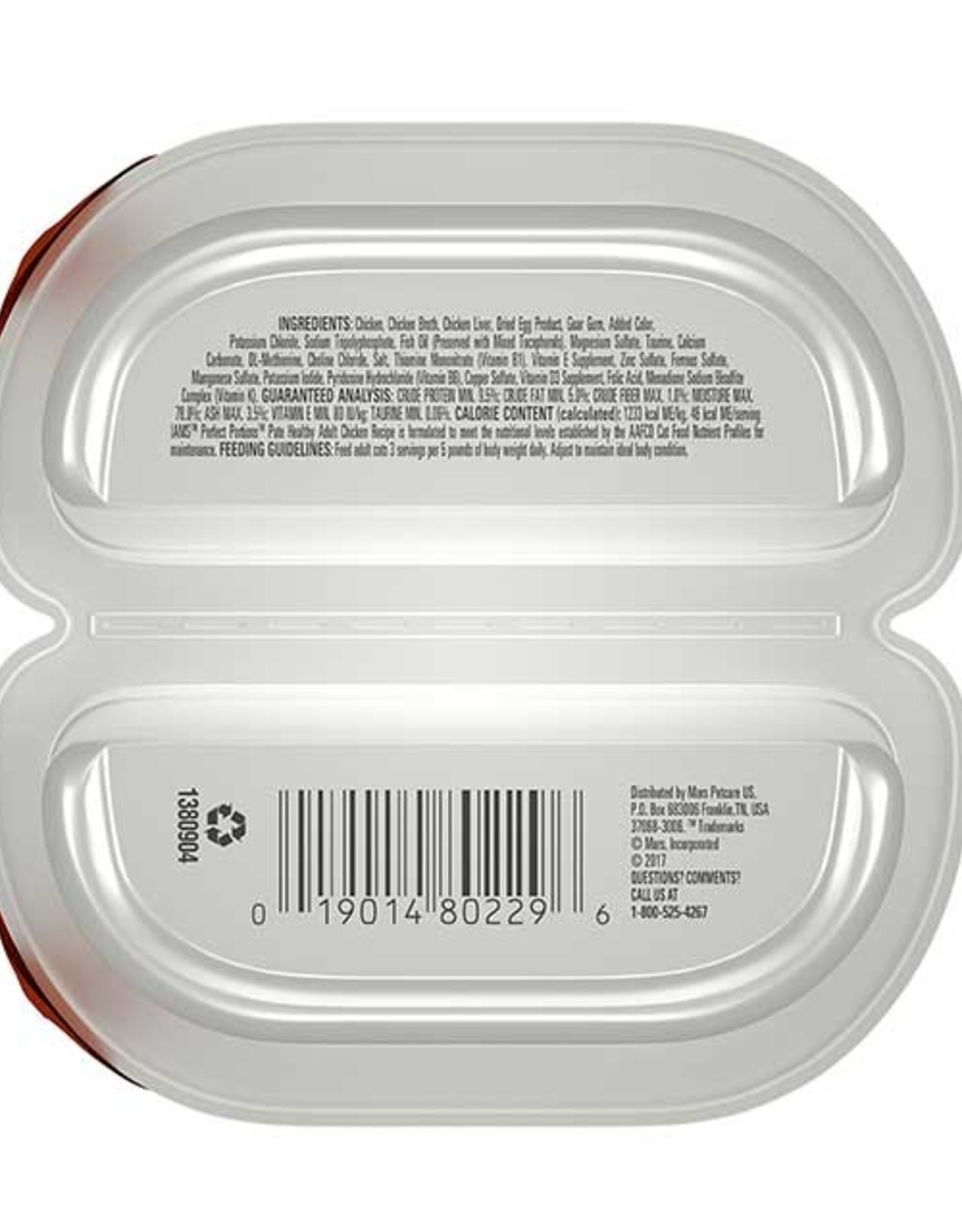 Iams IAMS CAT PERFECT PORTIONS CHICKEN PATE 2.6OZ CASE OF 24
