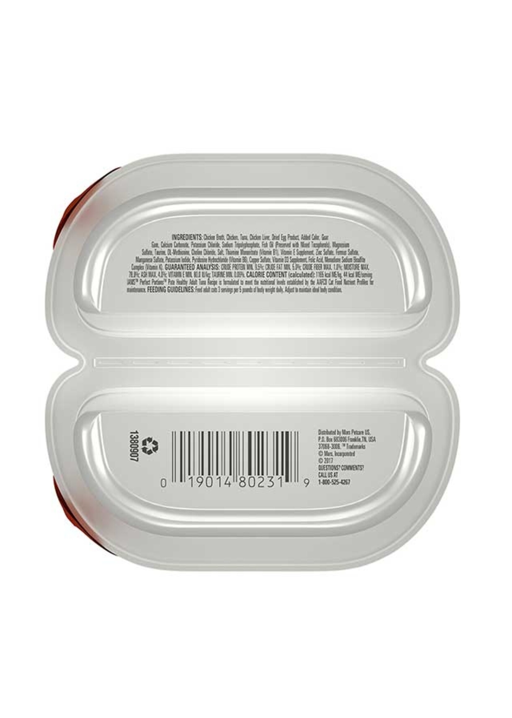 Iams IAMS CAT PERFECT PORTIONS TUNA PATE 2.6OZ CASE OF 24