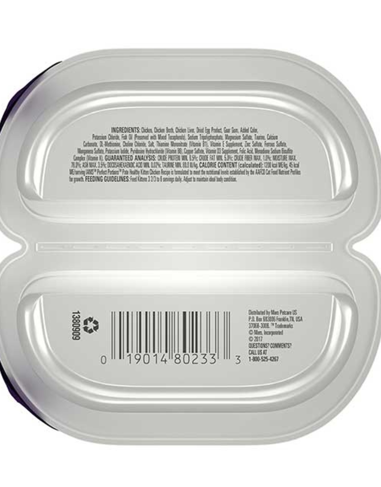 Iams IAMS KITTEN PERFECT PORTIONS CHICKEN PATE 2.6OZ CASE OF 24