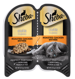 Sheba SHEBA PERFECT PORTIONS ROASTED CHICKEN CUTS 2.6OZ CASE OF 24