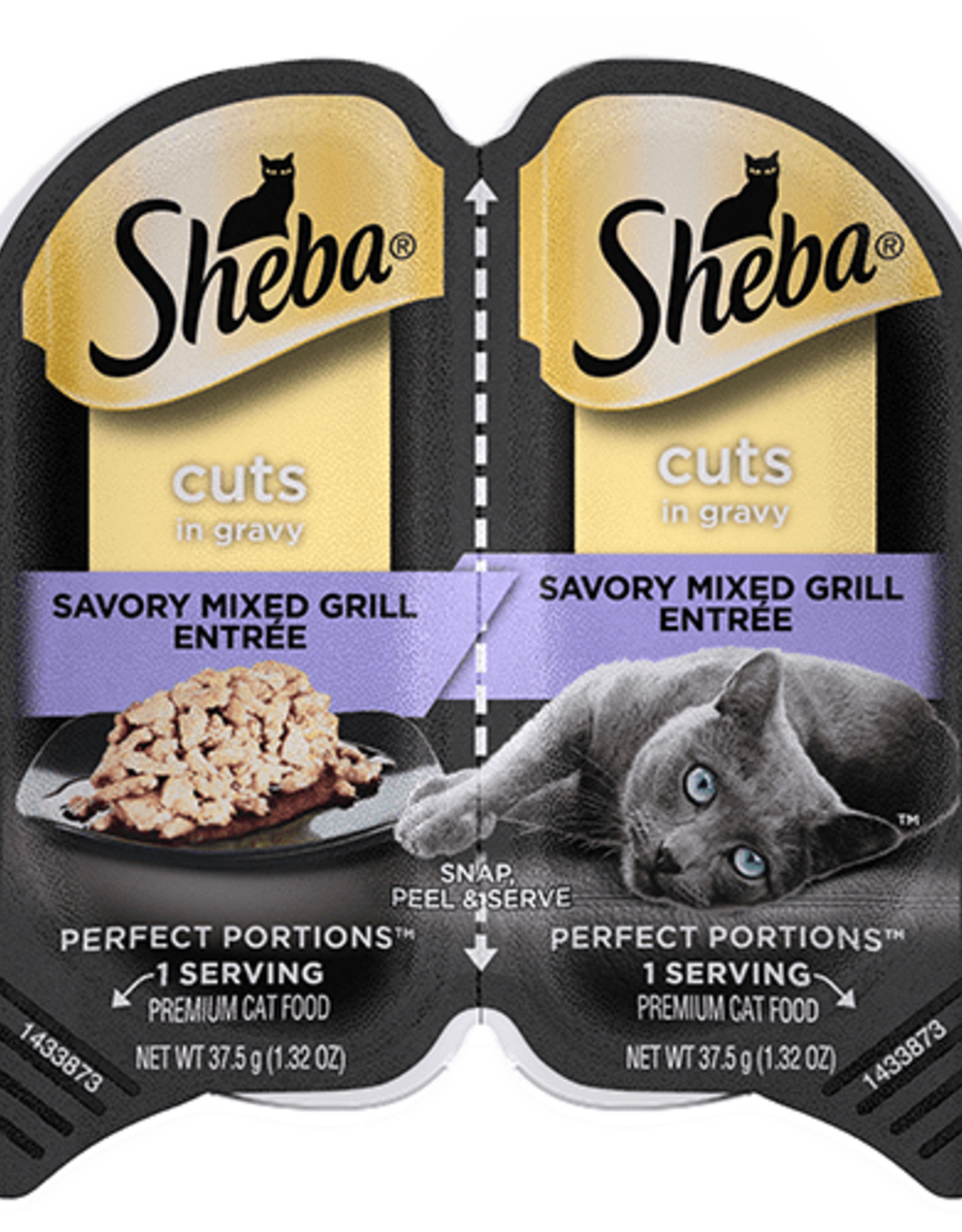 Sheba SHEBA PERFECT PORTIONS MIXED GRILL 2.6OZ CASE OF 24