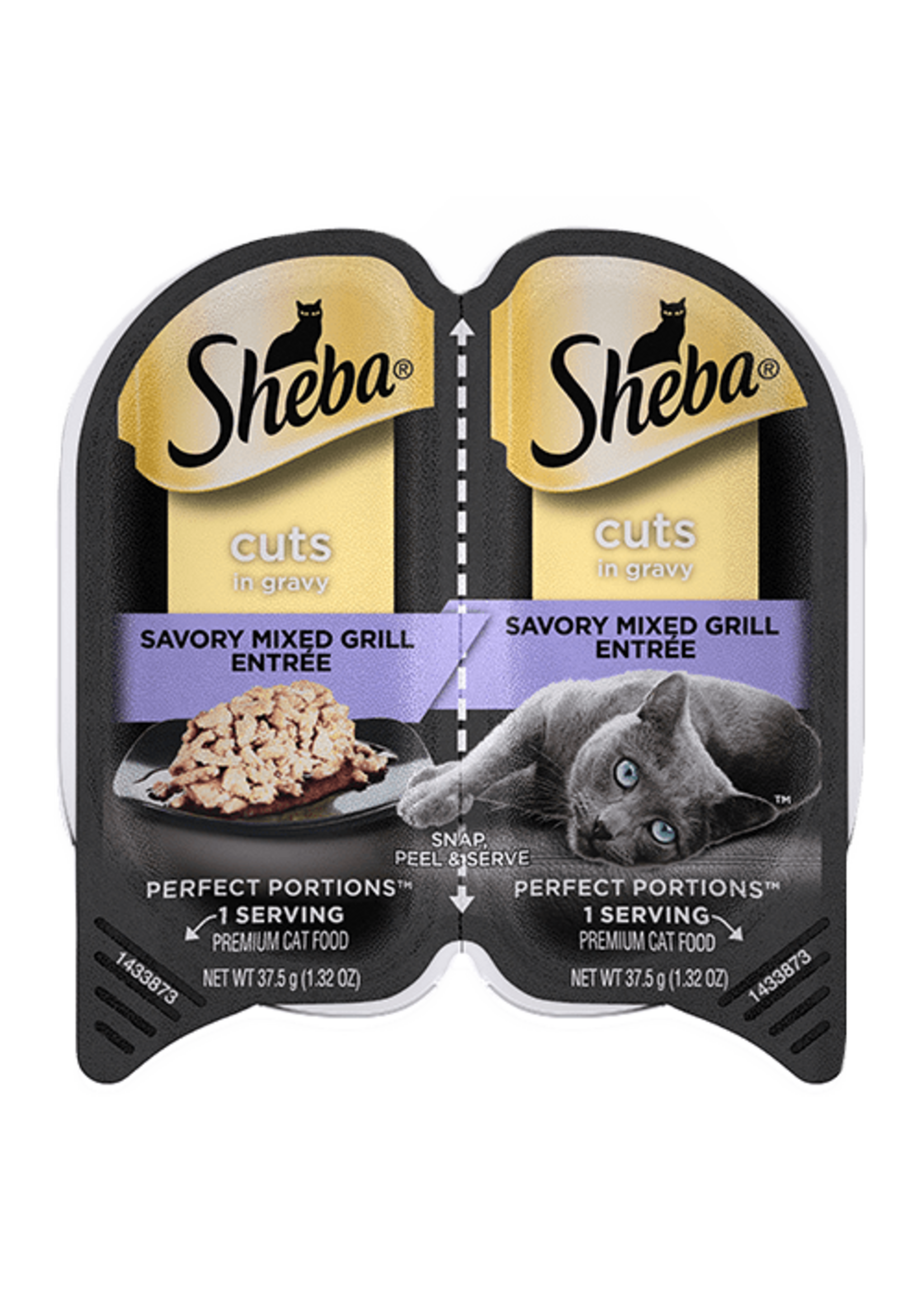 Sheba SHEBA PERFECT PORTIONS MIXED GRILL 2.6OZ CASE OF 24