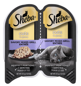 MARS PET CARE SHEBA PERFECT PORTIONS MIXED GRILL 2.6OZ CASE OF 24